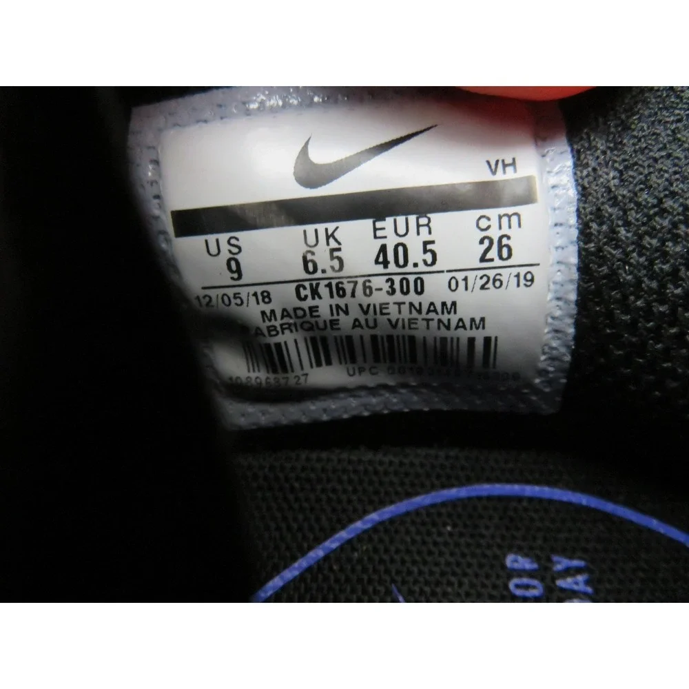 Nike Air Max Motion 2 Shoes Womens 9 Black Teal Running Sneakers CK1676-300